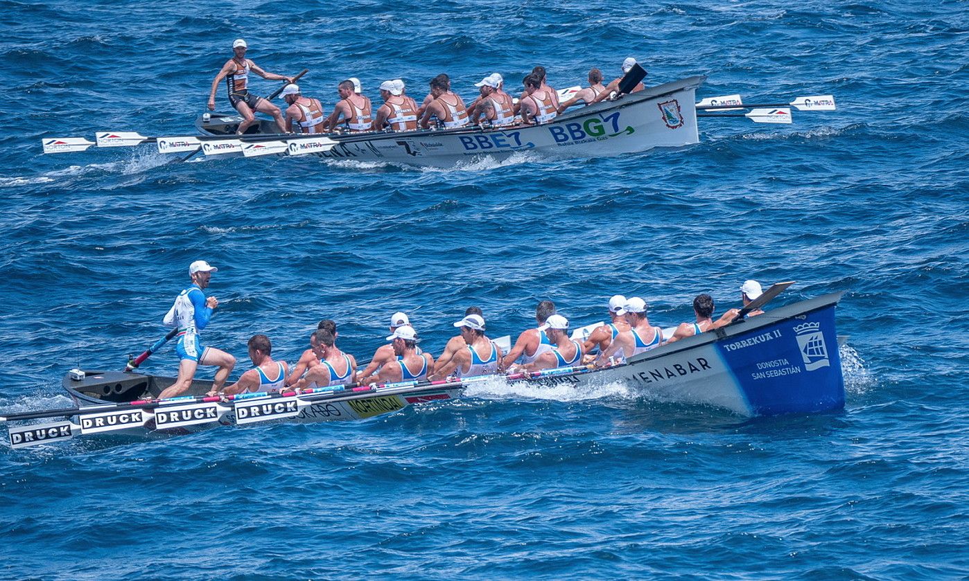 Donostiarra taldearen Torrekua trainerua, artxiboko irudi batean. ANDONI CANELLADA / FOKU.