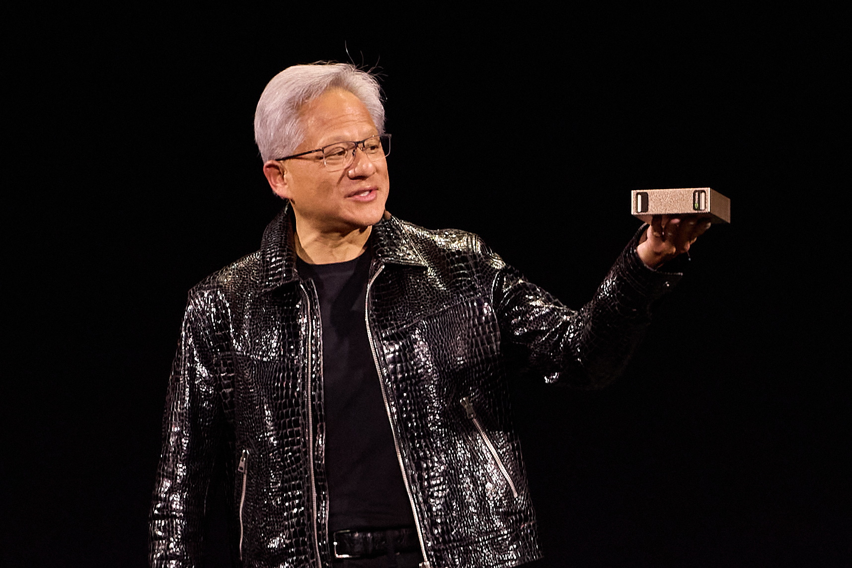Jensen Huang, Nvidiako presidentea, artxiboko irudi batean. ALLISON DINNER / EFE