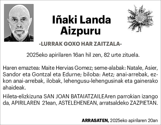 INAKI LANDA AIZPURU