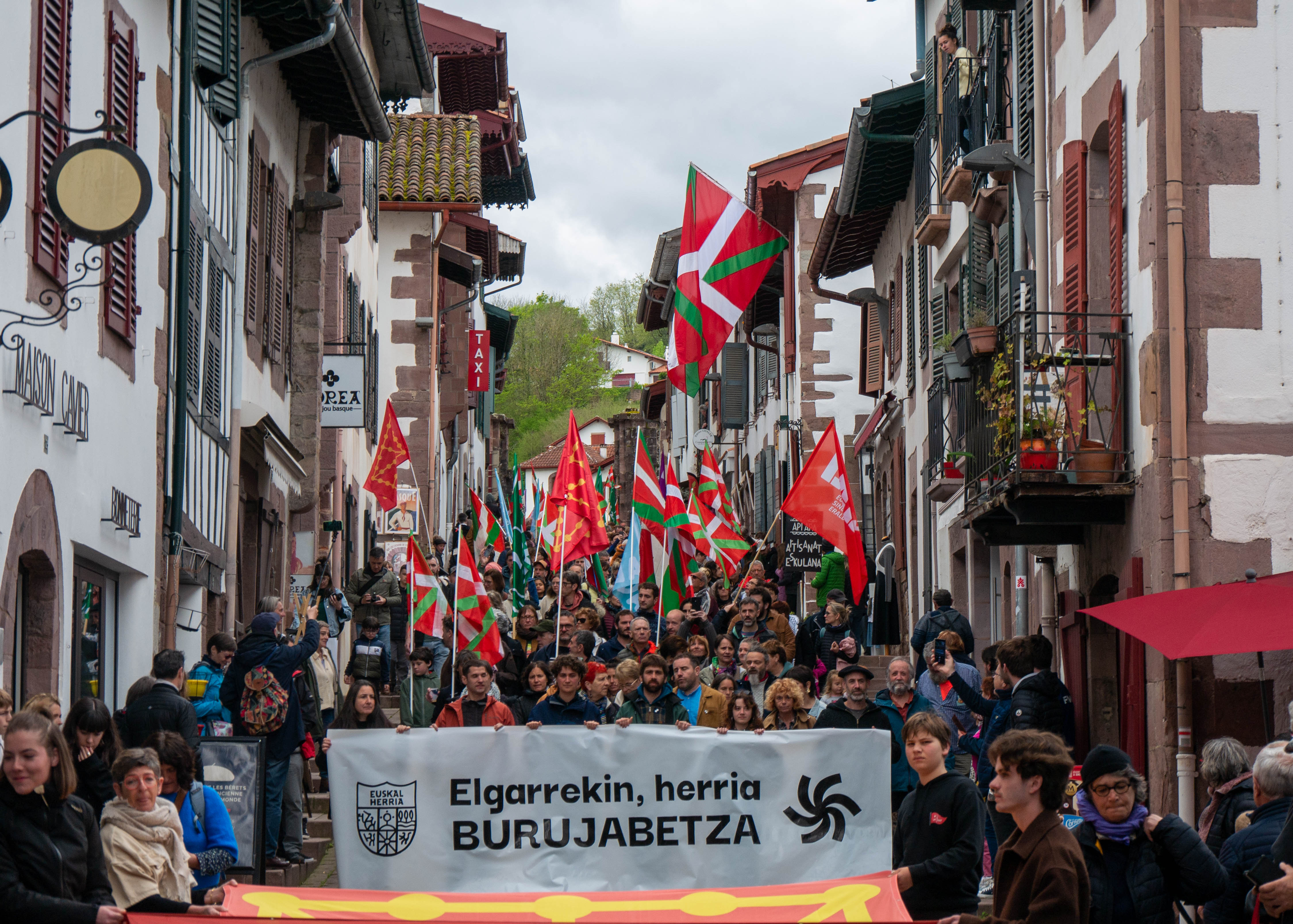 Bagira-ren mobilizazioa, gaur, Donibane Garazin. BAGIRA