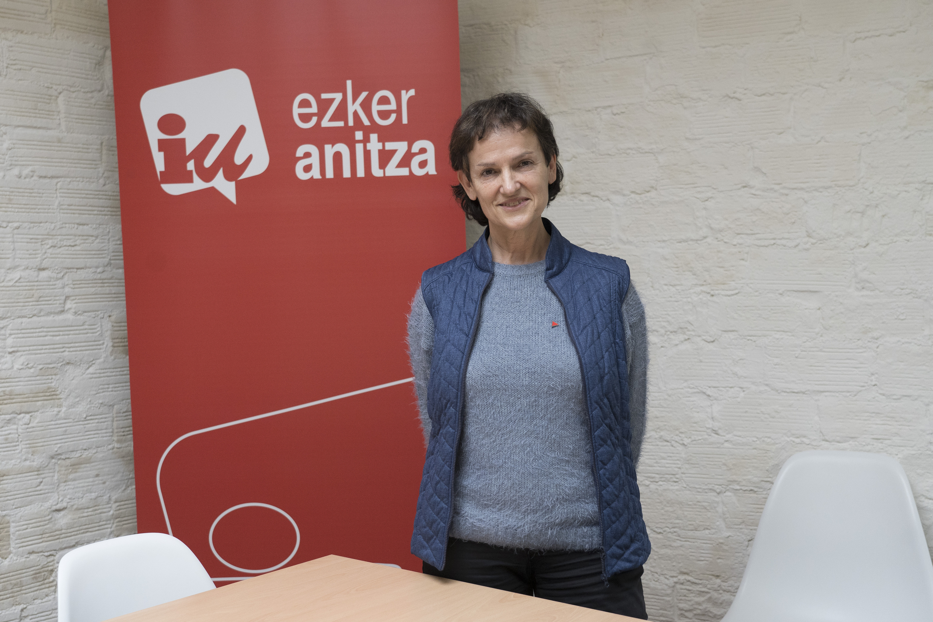 Isabel Salud Ezker Anitza-IUko koordinatzaile nagusia. GORKA RUBIO / FOKU