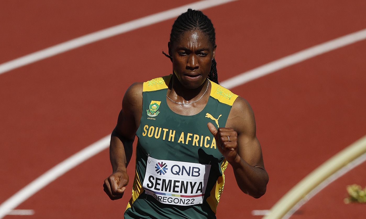 Caster Semenya. ALBERTO ESTEVEZ / EFE.