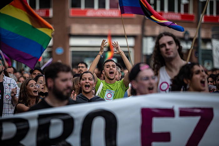 Harro-ren manifestazioa, gaur. ARITZ LOIOLA, FOKU