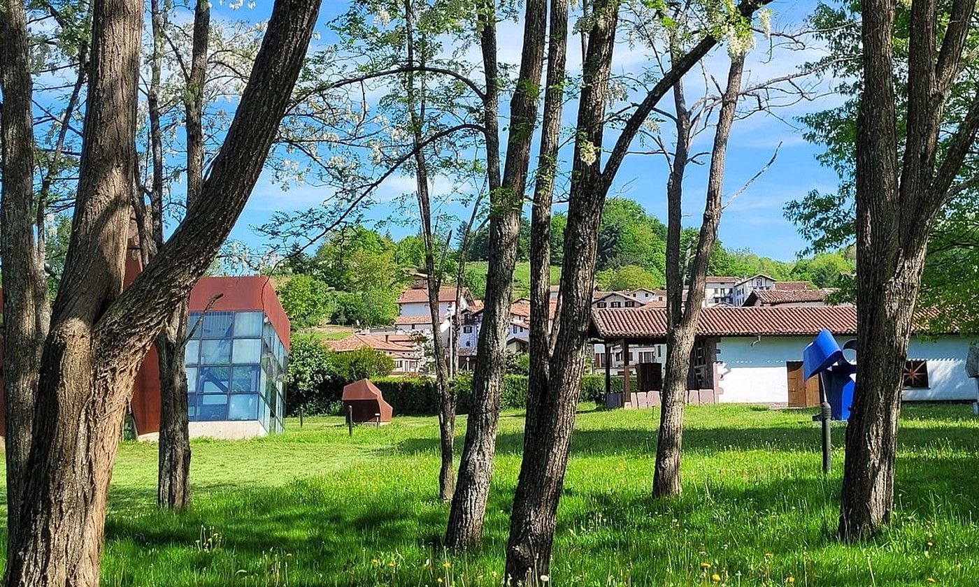 Santxotena museoa, artxiboko irudi batean. SANTXOTENA MUSEOA.