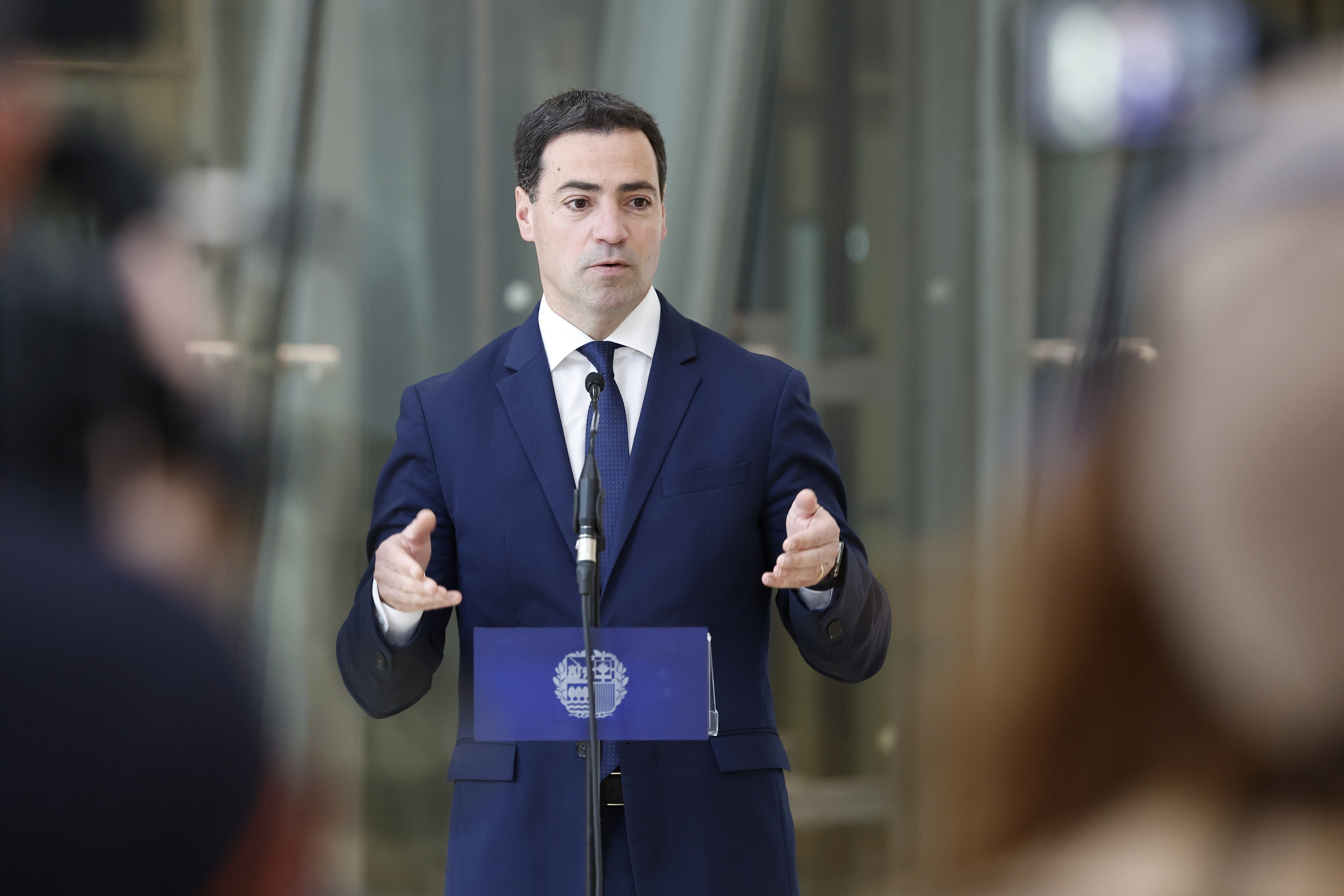 Imanol Pradales lehendakaria, artxiboko irudi batean. MIGUEL TOÑA / EFE