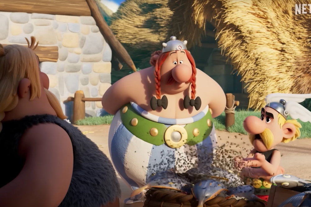 'Asterix eta Obelix: Buruzagien borroka' marrazki bizidunen saioa 'Asterix eta Obelix: Buruzagien borroka' marrazki bizidunen saioa