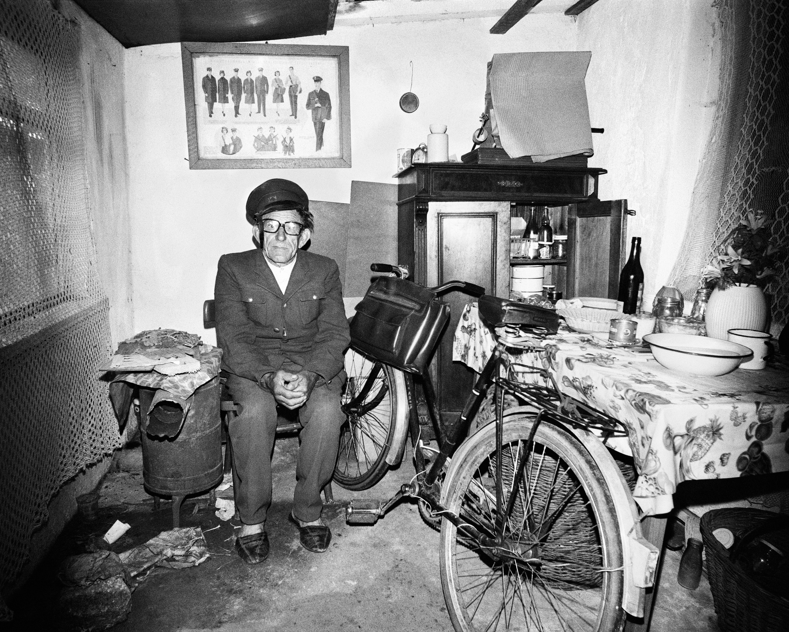 Zofia Rydet argazkilariak 1970eko hamarkada amaieran Polonian ateratako argazki bat. GETXOPHOTO