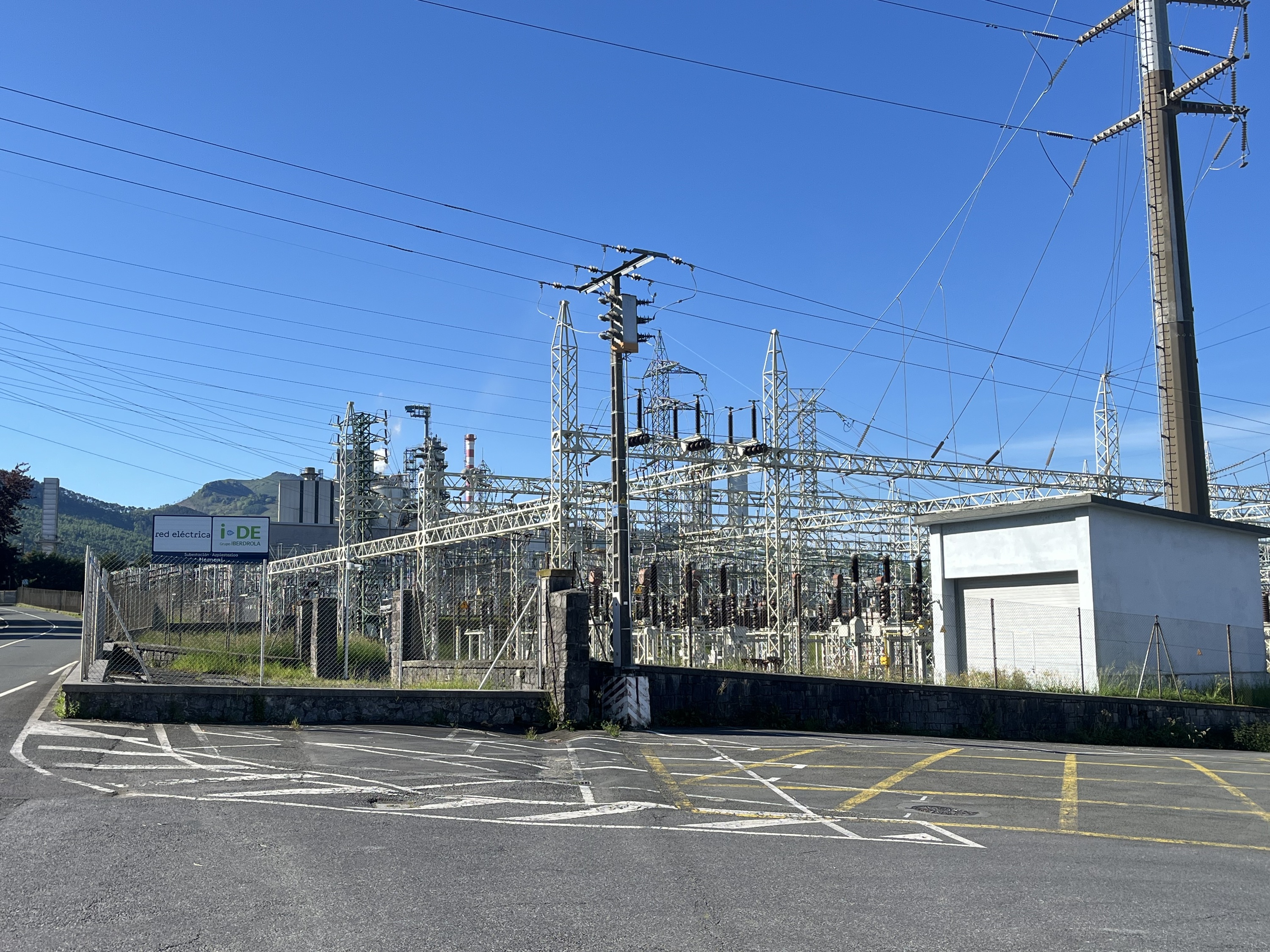 Hernaniko azpiestazio elektrikoa, gaur. BERRIA