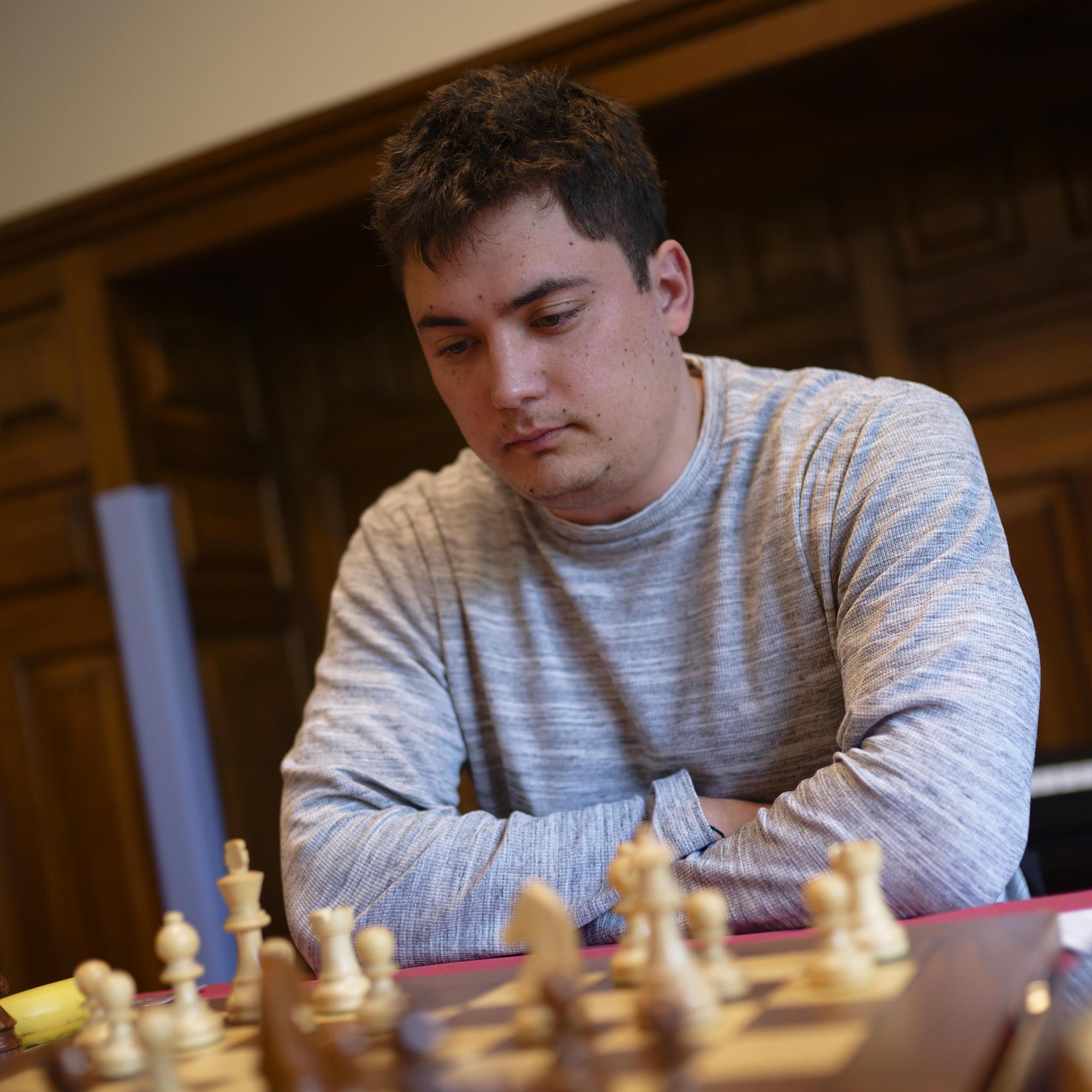 Carlos Suarez xake jokalaria. GORKA GOMEZ