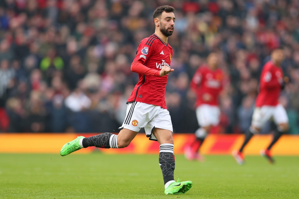 Bruno Fernandes Manchester Unitedeko jokalaria. Bruno Fernandes Manchester Unitedeko jokalaria.