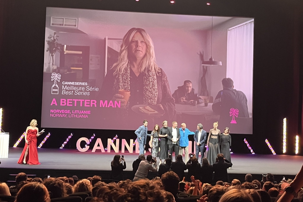 'A Better Man' telesailak irabazi du Canneseries jaialdiko sari nagusia