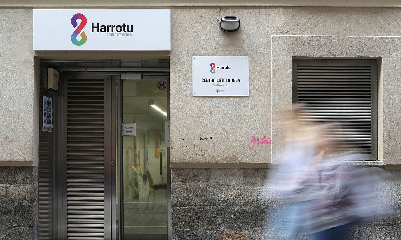 Harrotu LGTBI zentroa, Iruñeko San Gregorio kalean. IRUÑEKO UDALA. Harrotu LGTBI zentroa, Iruñeko San Gregorio kalean. IRUÑEKO UDALA.
