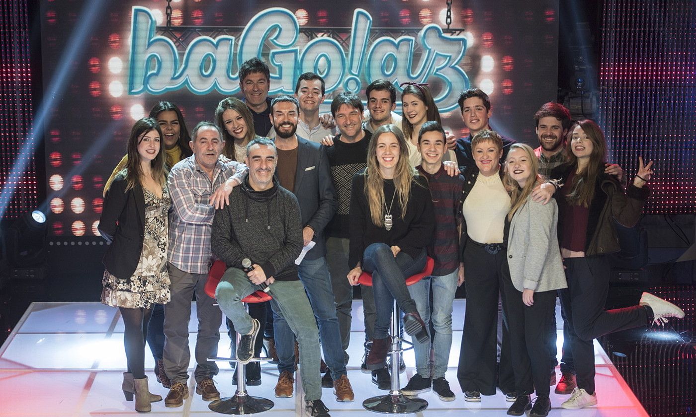 Bago!az musika lehiaketak 2017tik 2019ra iraun zuen ETB1eko programazioan. JON URBE / FOKU. Bago!az musika lehiaketak 2017tik 2019ra iraun zuen ETB1eko programazioan. JON URBE / FOKU.