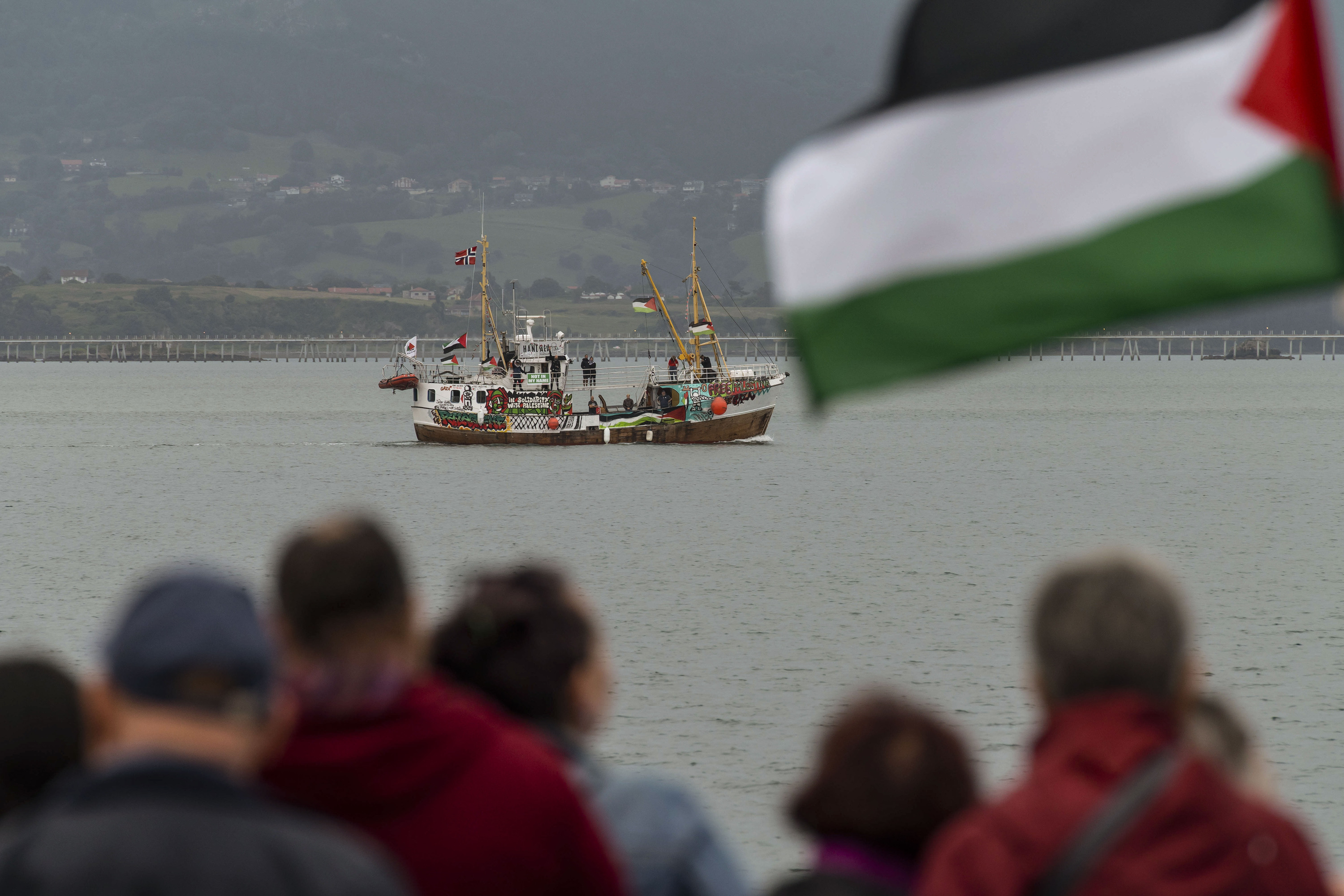Askatasunaren flotilla, artxiboko irudi batean. PEDRO PUENTE HOYOS / EFE