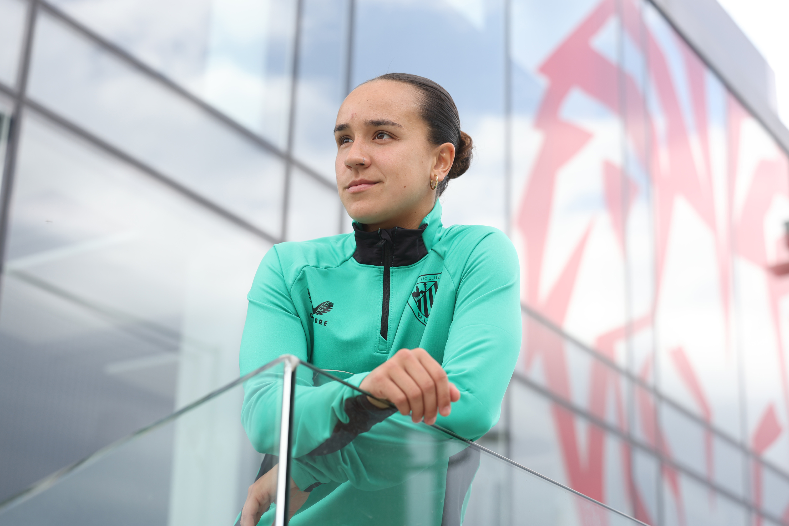 Nerea Nevado Athleticeko jokalaria. OSKAR MATXIN EDESA / FOKU