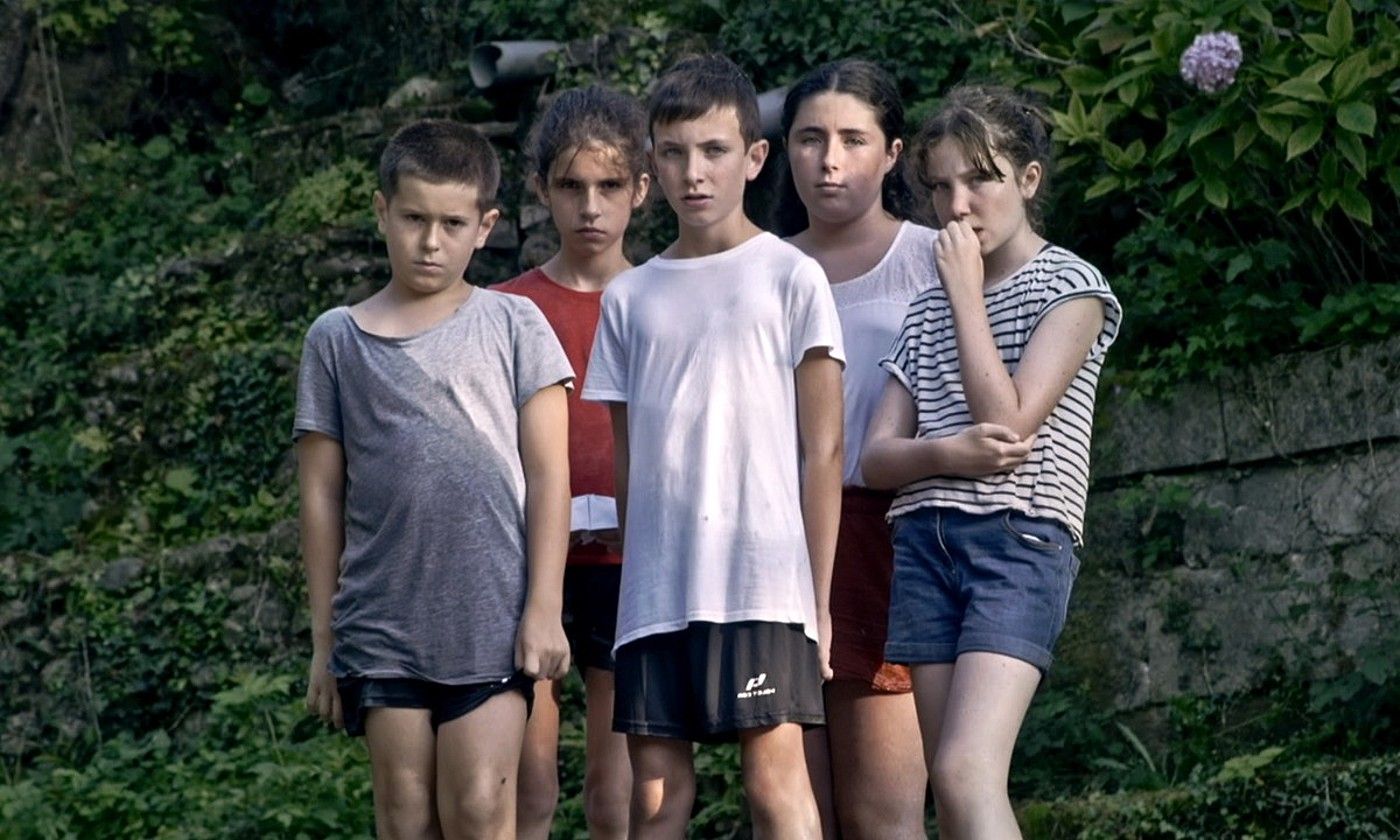 Haurrak dira filmeko protagonistak. KANALDUDE. Haurrak dira filmeko protagonistak. KANALDUDE.