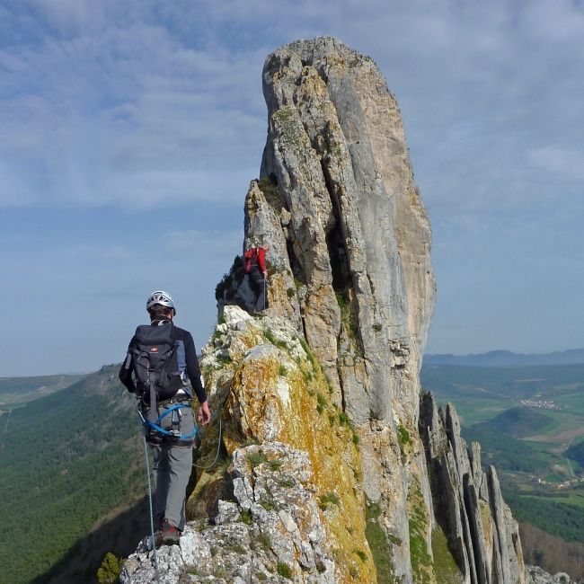 Peña Karria mendiaren ertza Peña Karria mendiaren ertza