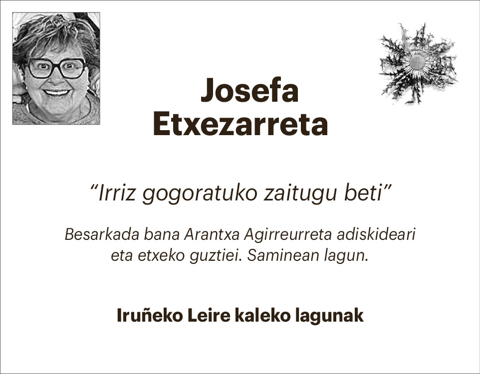 Josefa Etxetzarreta