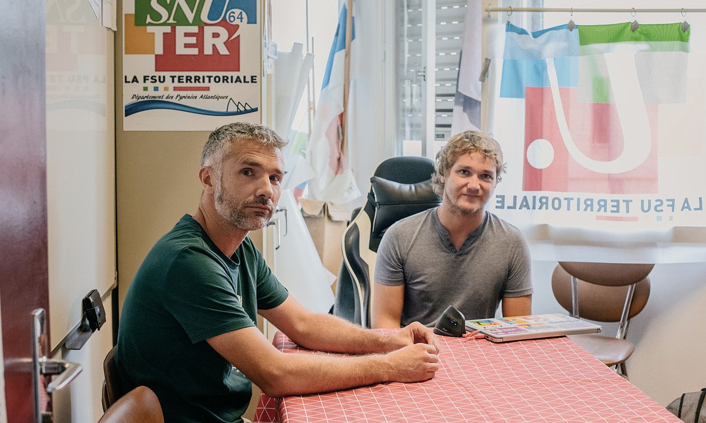 Clement Pottier eta Barthelemy Mottay. GUILLAUME FAUVEAU. Clement Pottier eta Barthelemy Mottay. GUILLAUME FAUVEAU.