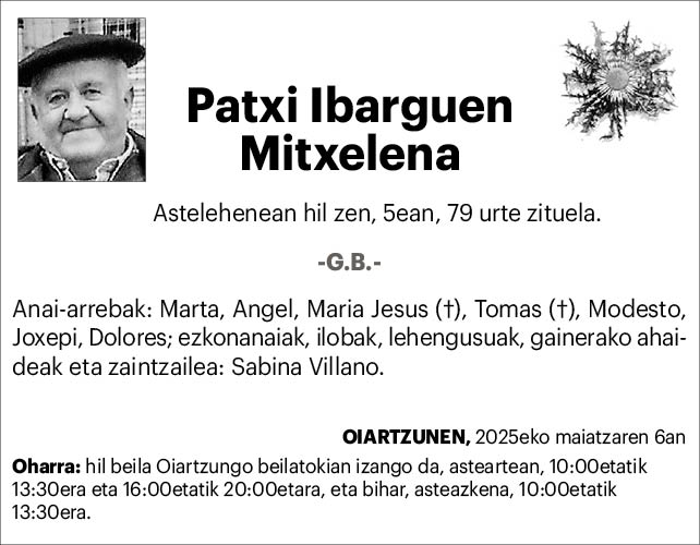 PATXI IBARGUEN MITXELENA2X2