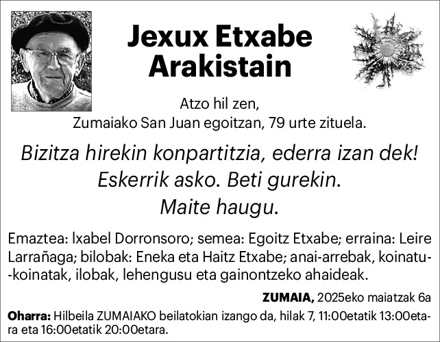 Jexux Etxabe Arakistain 2x2