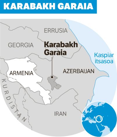 Errepublika desegitea sinatu dute Karabakh Garaiko agintariek.