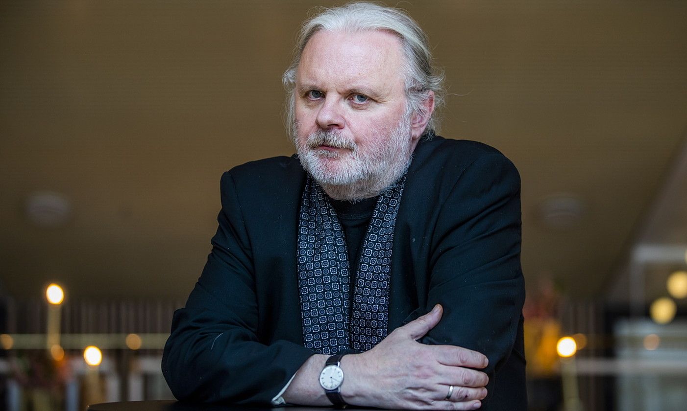 Jon Fosse, 2023ko Literaturako Nobel sariduna, Osloko antzokian, 2019an. HAKON MOSVOLD LARSEN / EFE/EPA.