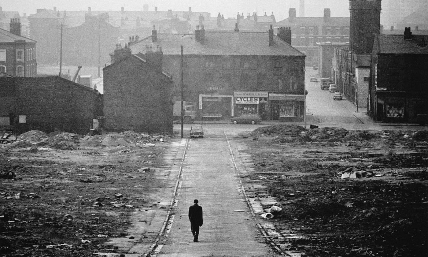 Liverpoolgo irudi zaharrak ageri dira askotan Of Time and the City dokumentalean. BERRIA. Liverpoolgo irudi zaharrak ageri dira askotan Of Time and the City dokumentalean. BERRIA.