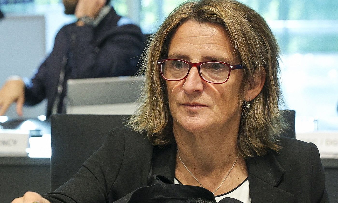 Teresa Ribera, herenegun. J.W. / EFE. Teresa Ribera, herenegun. J.W. / EFE.