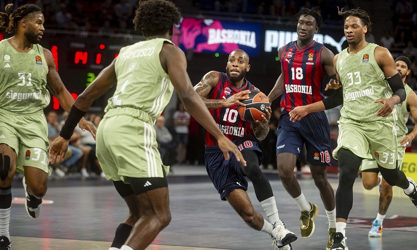 Baskonia Bayern. JAIZKI FONTANEDA / FOKU. Baskonia Bayern. JAIZKI FONTANEDA / FOKU.