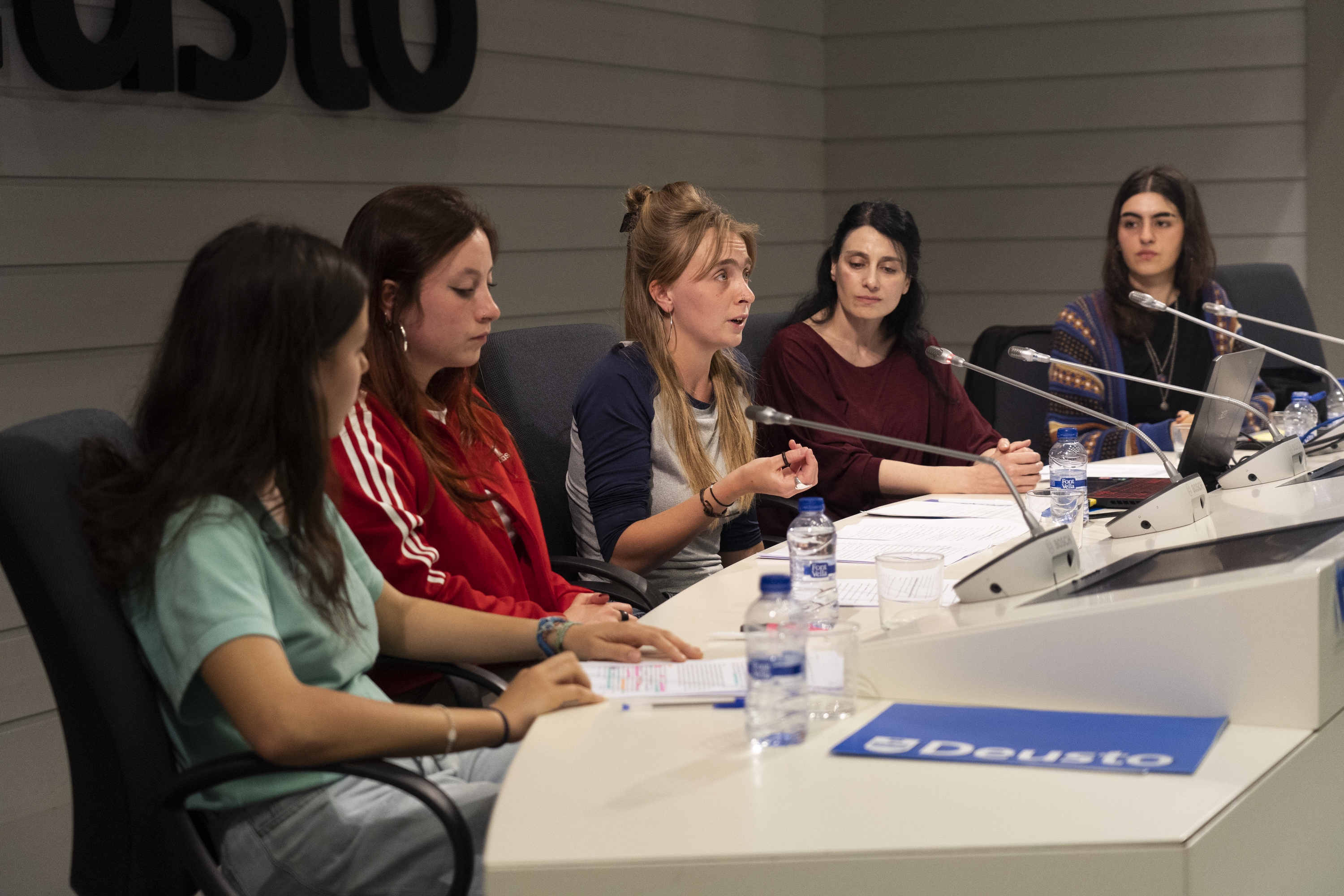 Deustuko Unibertsitateak autodefentsa feministari buruzko II. jardunaldiak antolatu ditu gaur. MONIKA DEL VALLE / FOKU