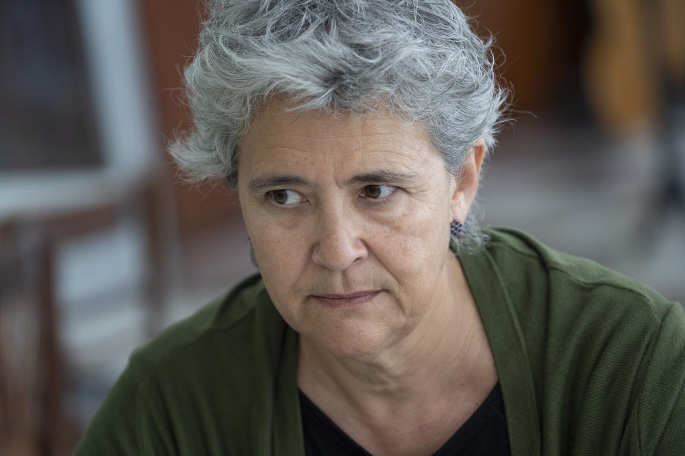 Neniques Roldan, elkarrizketan. IÑIGO URIZ / FOKU Neniques Roldan, elkarrizketan. IÑIGO URIZ / FOKU