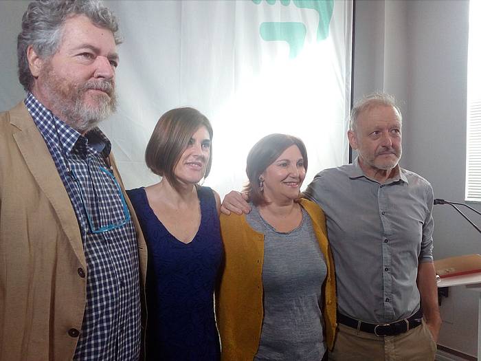 Elkarrekin Podemosen diputatuak. BERRIA