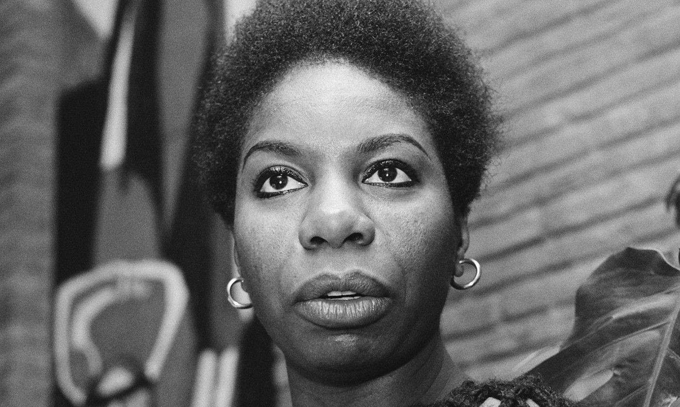 Nina Simone abeslari, musikari eta musikagilea, 1965ean ateratako erretratuan. BERRIA.