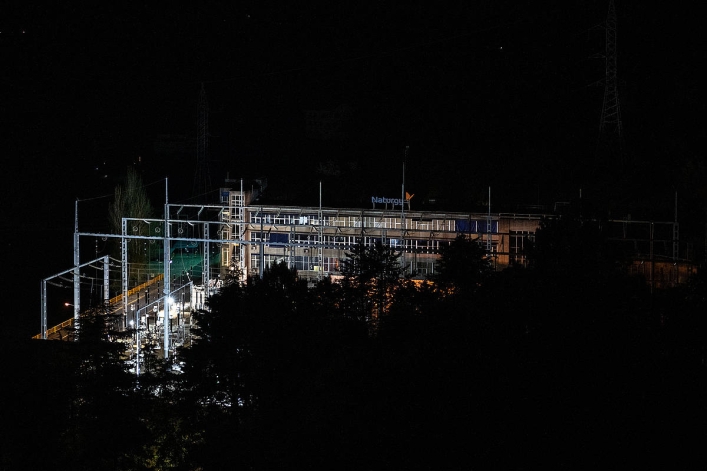 Zentral hidroelektriko bat Ourensen (Galizia), apirilaren 28ko itzalaldian. BRAIS LORENZO / EFE Zentral hidroelektriko bat Ourensen (Galizia), apirilaren 28ko itzalaldian. BRAIS LORENZO / EFE