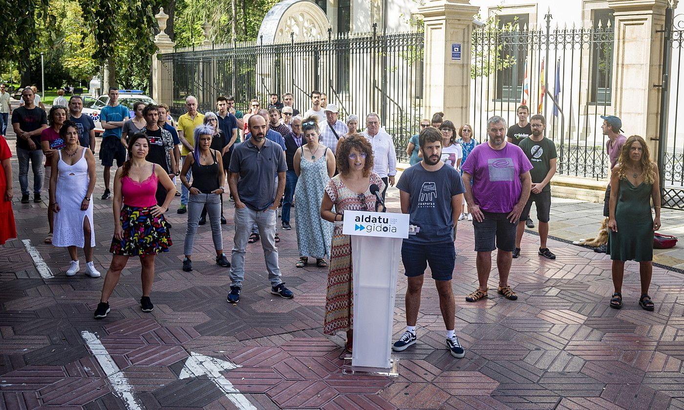 Aldatu gidoia egitasmoaren aurkezpena, irailaren 9an, Gasteizen. JAIZKI FONTANEDA / FOKU. Aldatu gidoia egitasmoaren aurkezpena, irailaren 9an, Gasteizen. JAIZKI FONTANEDA / FOKU.