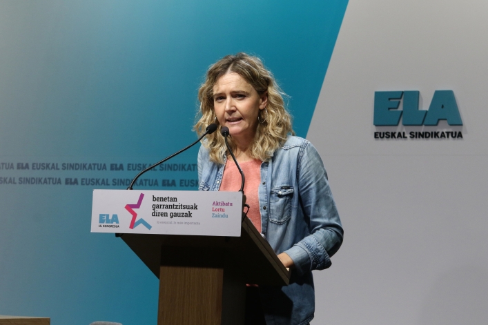 Miren Zubizarreta, artxiboko irudi batean. OSKAR MATXIN EDESA / FOKU Miren Zubizarreta, artxiboko irudi batean. OSKAR MATXIN EDESA / FOKU