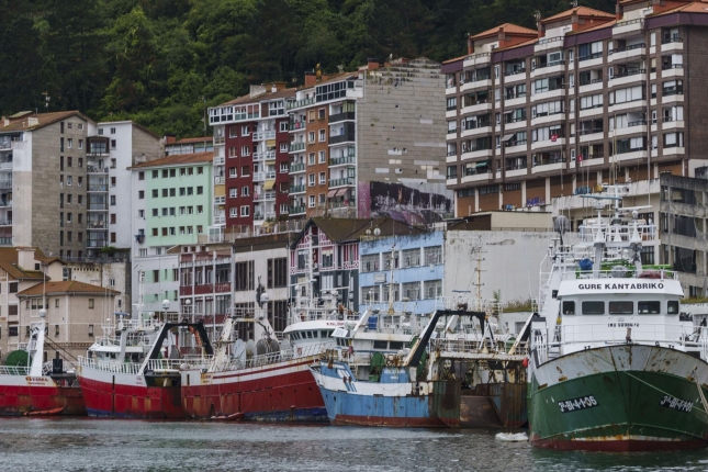 Ondarroako arrantza portua, iazko irudi batean. JON URBE / FOKU