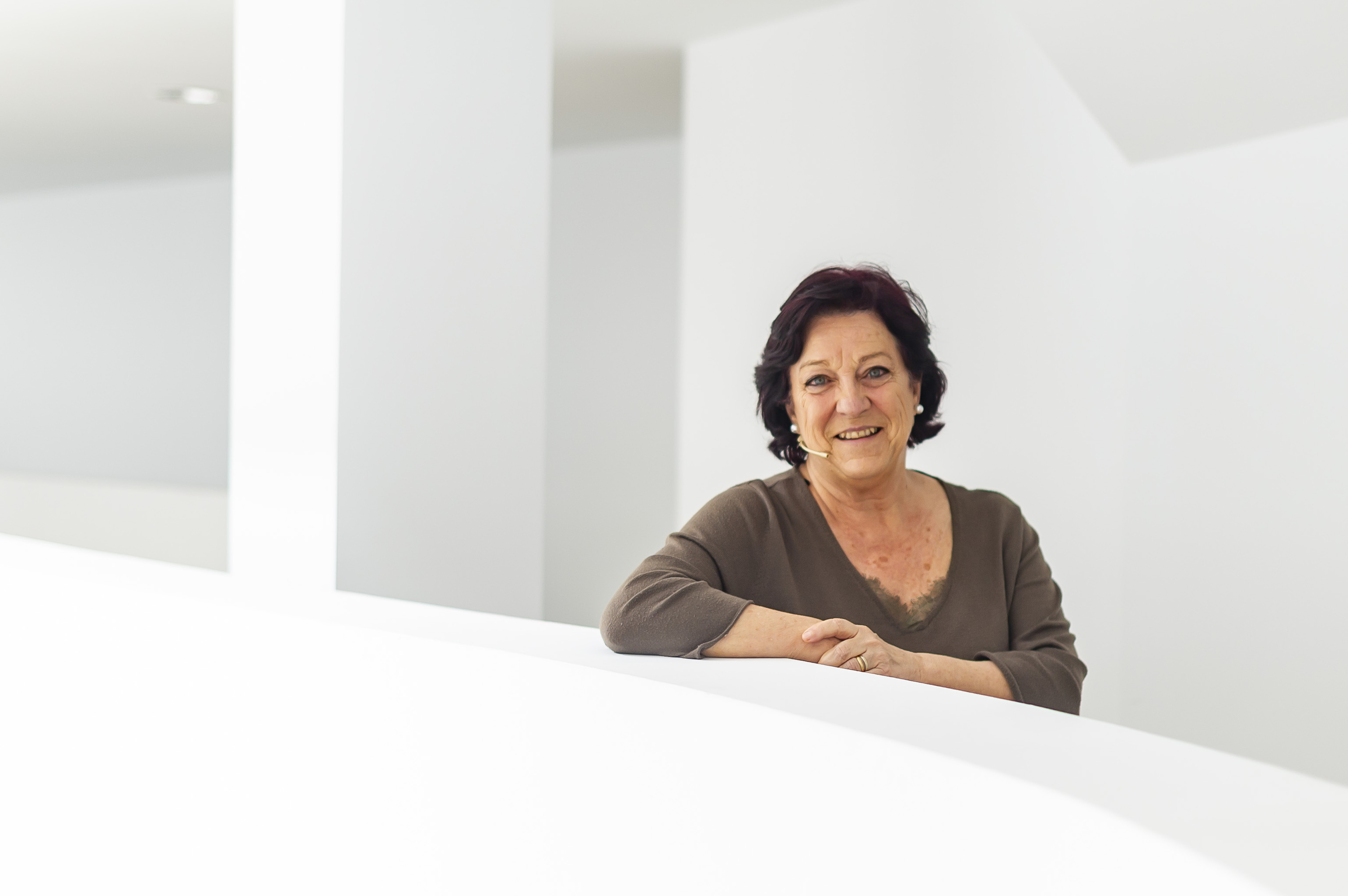 Cristina Blanco, Aidatu elkarteko presidentea. JAIZKI FONTANEDA / FOKU