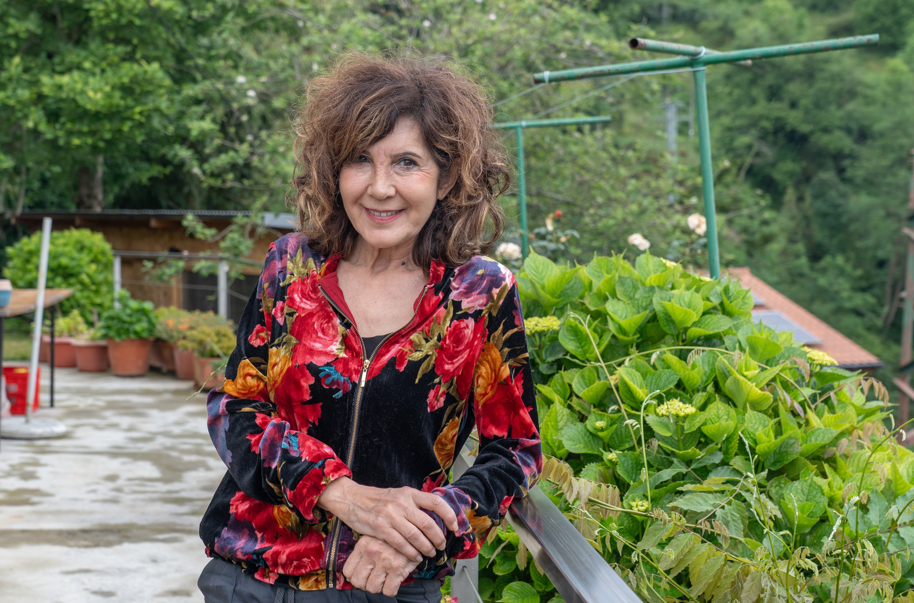 Ana Pimenta antzerkigile eta aktorea, ostegunean, Pasai San Pedron. ANDONI CANELLADA / FOKU