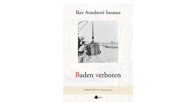 Iker Aranberriren 'Baden Verboten' liburuaren azala.