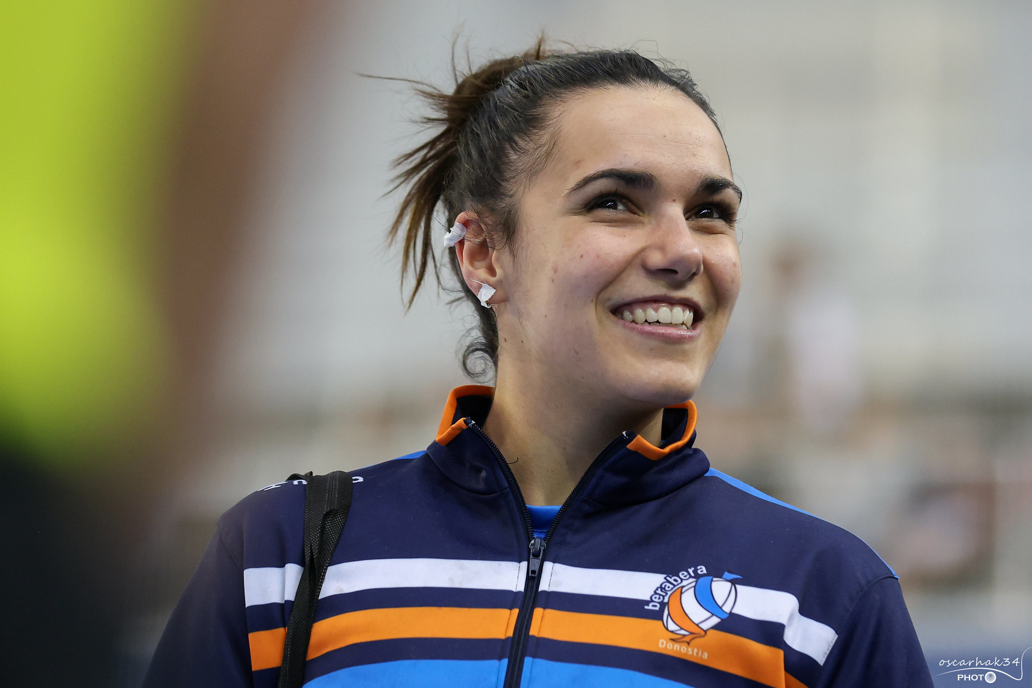 Elba Alvarez Bera Berako jokalaria. OSCAR ARAUJO 