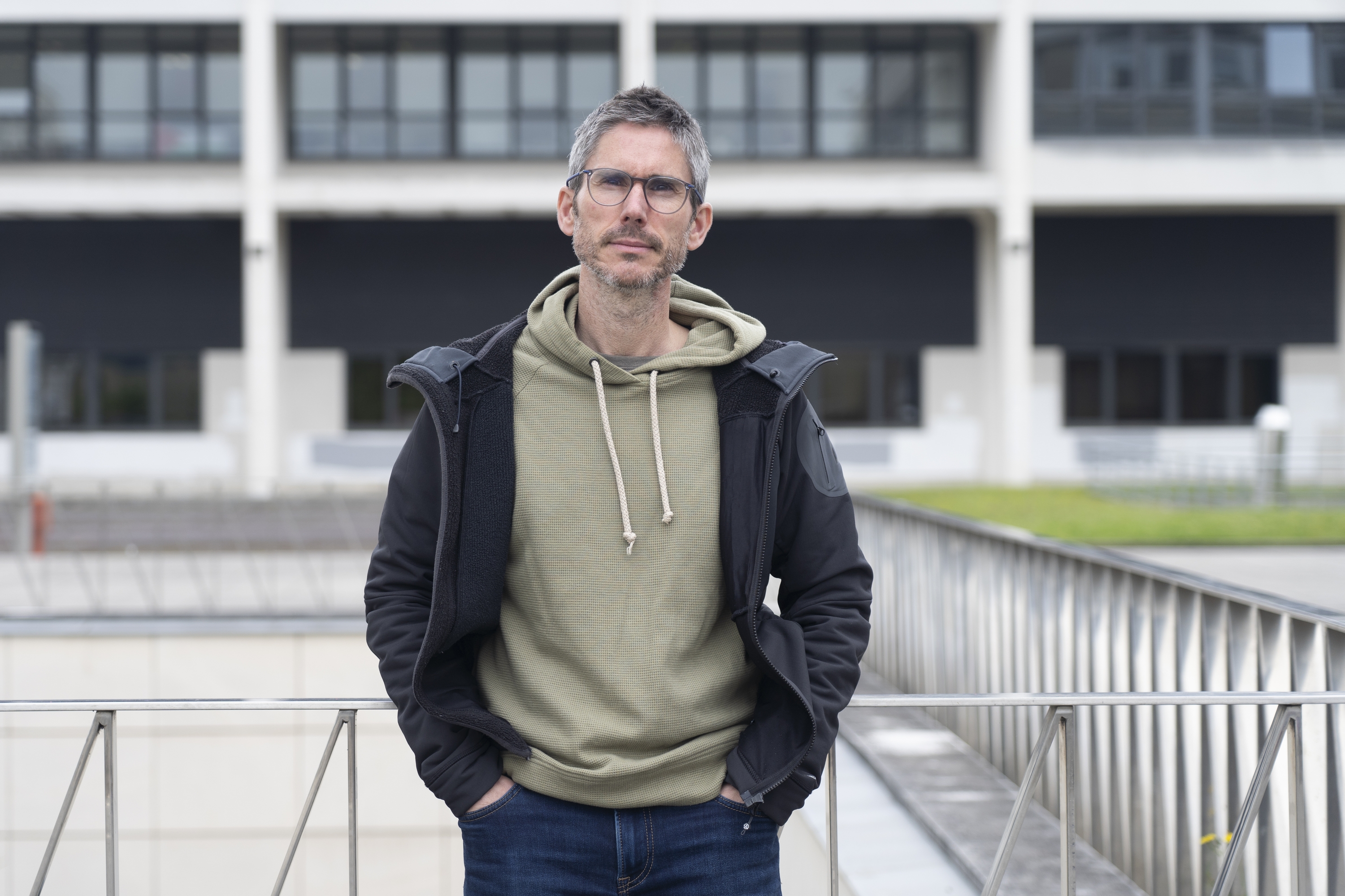 Iker Zirion, EHUko Nazioarteko Zuzenbideko irakaslea eta Hegoa Institutuko ikerlaria. MONIKA DEL VALLE / FOKU