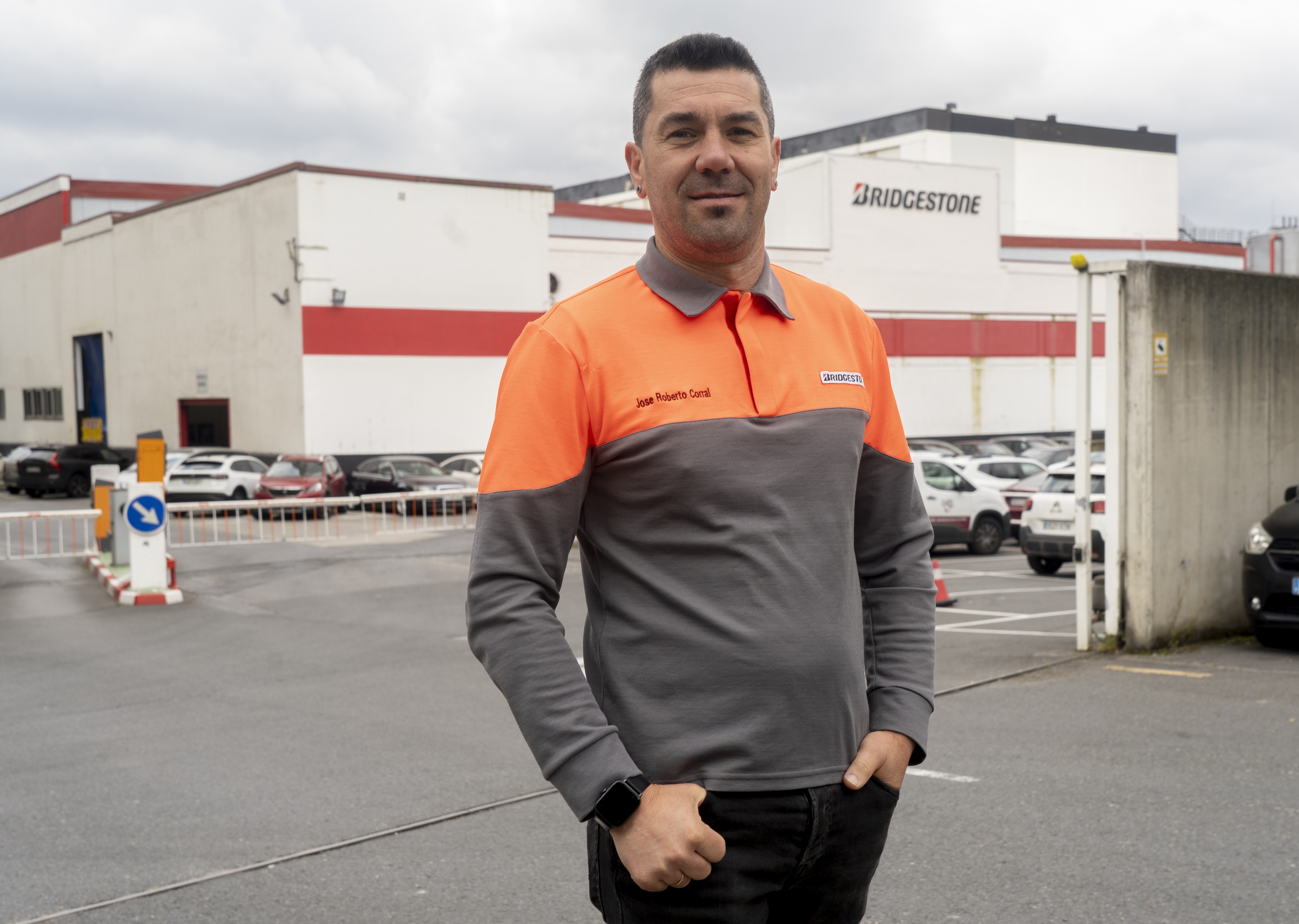Roberto Corral Basauriko Bridgestoneko enpresa batzordeko presidentea. RAUL BOGAJO / FOKU