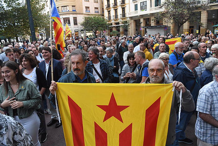 Donostiako elkarretaratzea, gaur. JON URBE, FOKU