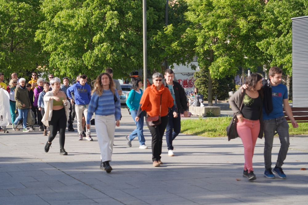 Aroztegiko auzipetuak epaitegira sartzen, gaur. BERRIA Aroztegiko auzipetuak epaitegira sartzen, gaur. BERRIA