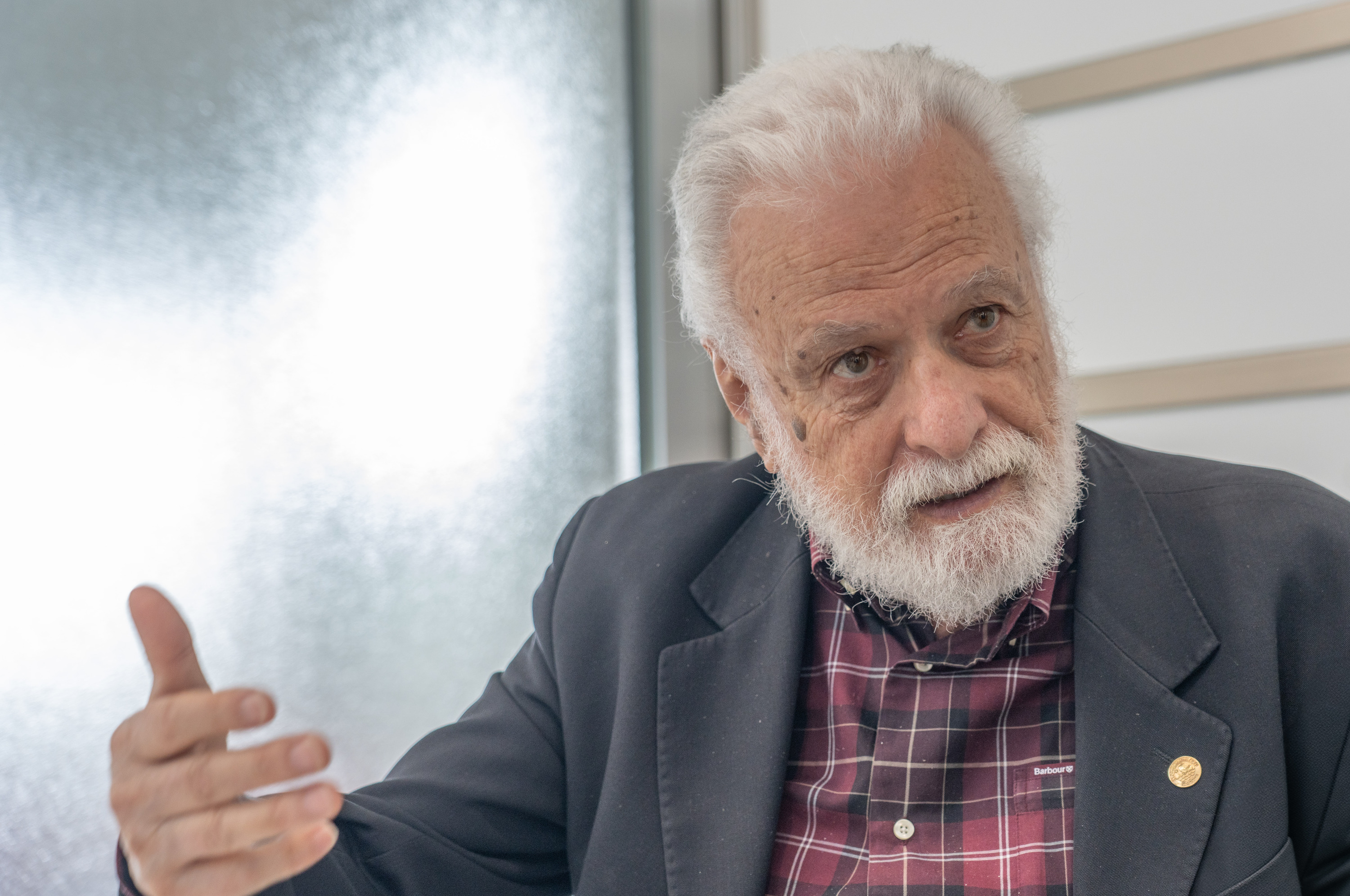 Francesco Tonucci, asteartean, Bilbon. ANDONI CANELLADA / FOKU