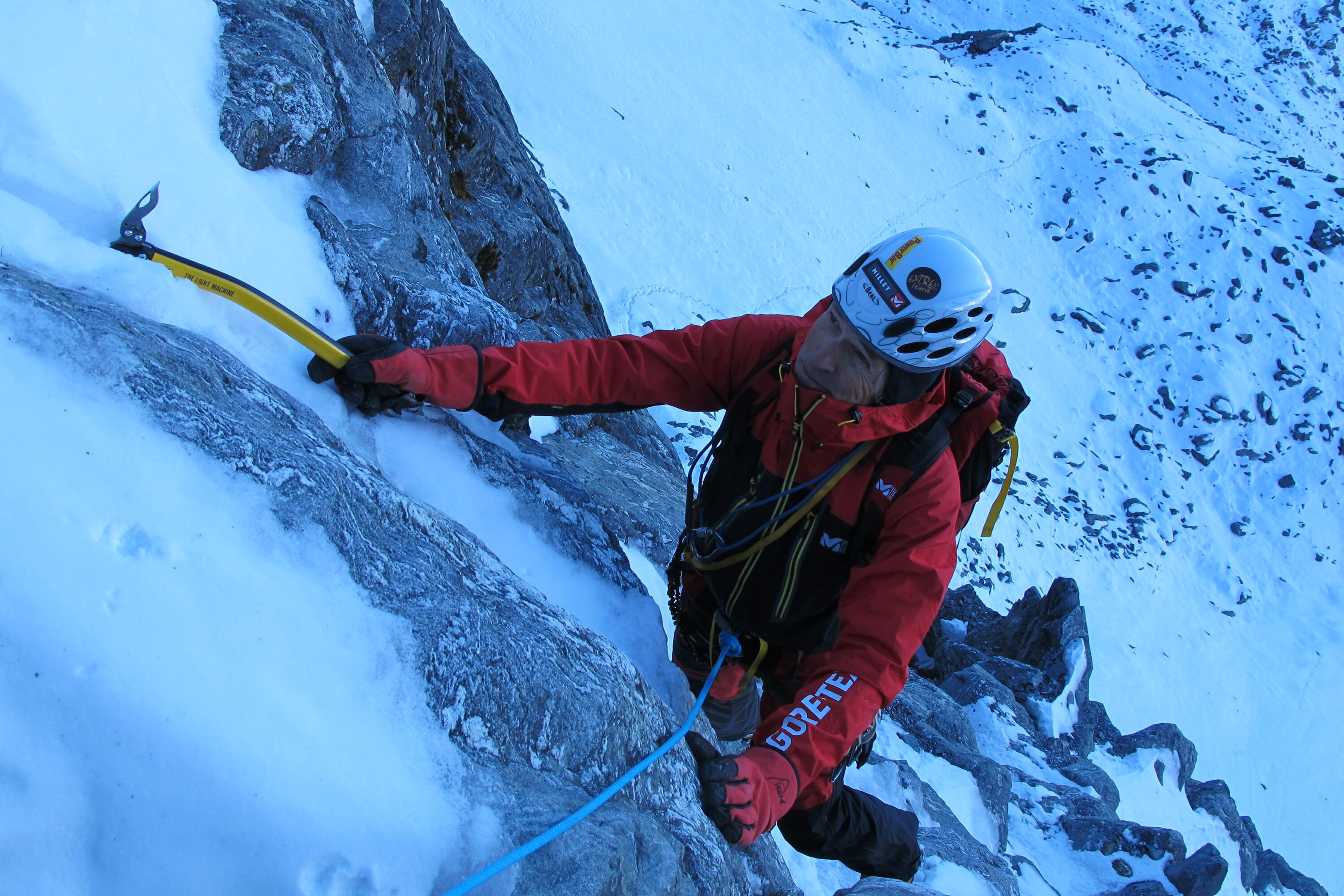 Jordi Corominas alpinista kataluniarra Nepaleko Chekigo mendian