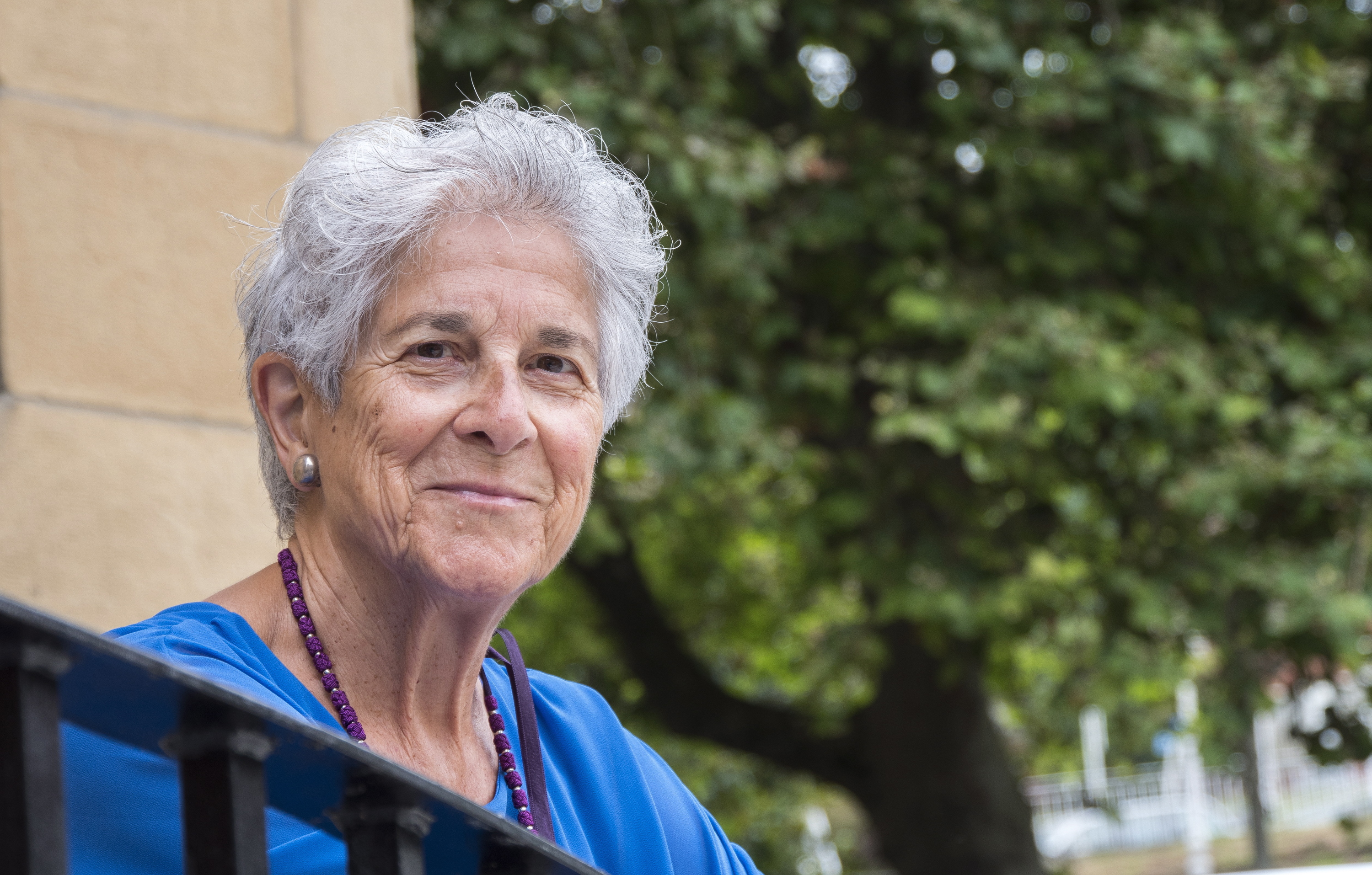 Teresa del Valle, artxiboko irudi batean. ANDONI CANELLADA / FOKU