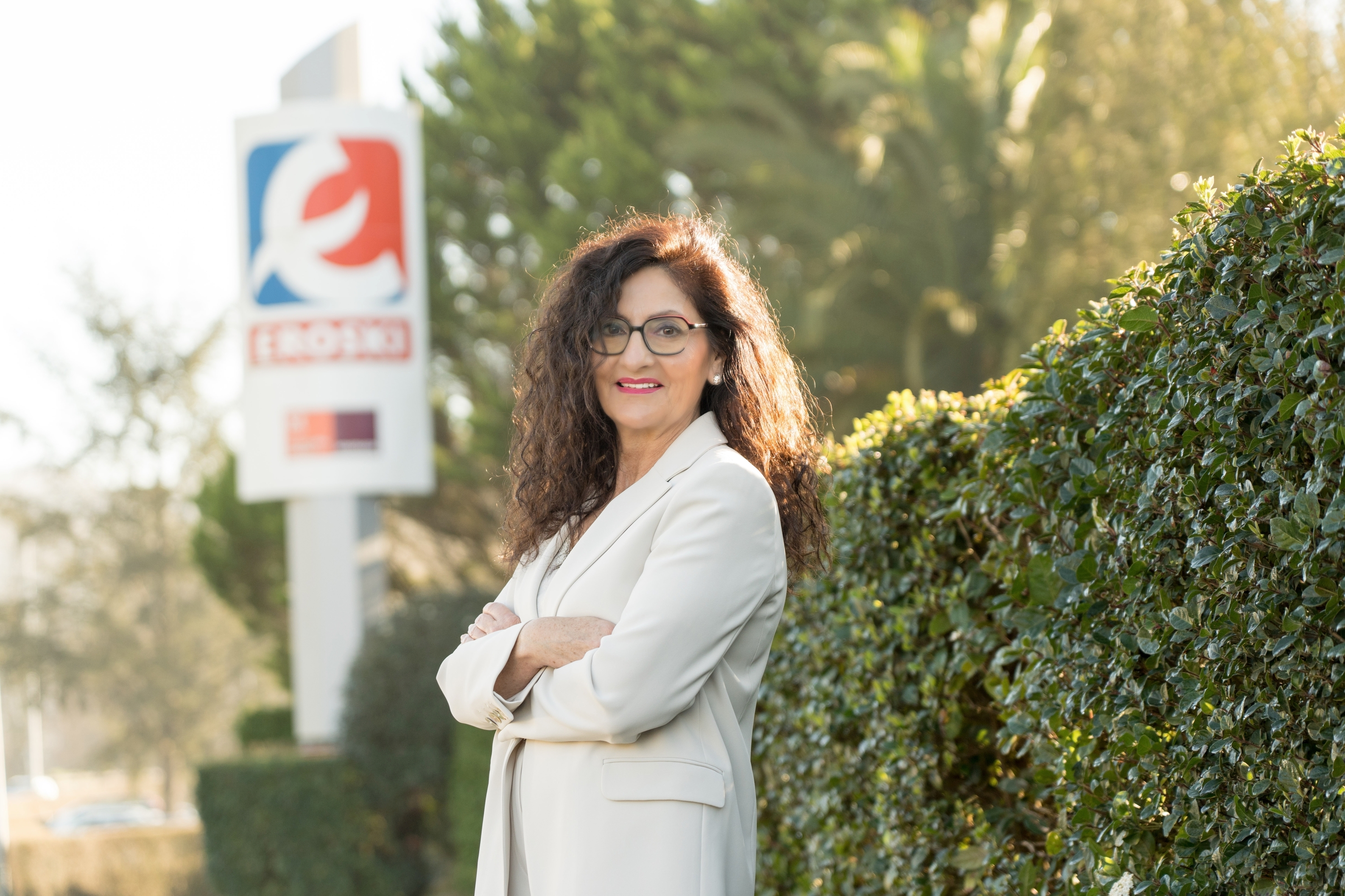 Rosa Carabel, Eroski taldeko kontseilari ordezkaria. EROSKI